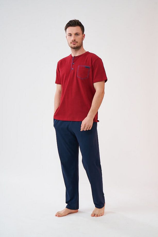 Erkek 3'lü Pijama Şort Takım - 2
