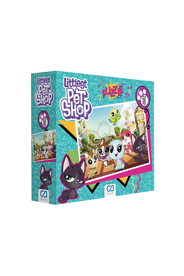 Littlest Pet Shop Licensed 60 Pieces 34x24cm Children's Puzzle Puzzle Series
