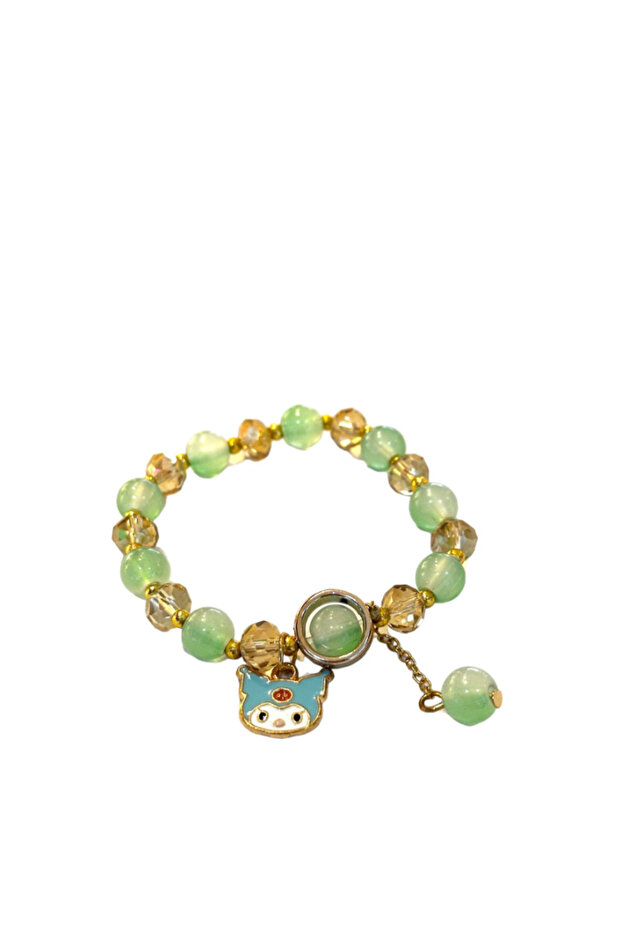 Kawaii Sanrio – Kuromi Bead Bracelet