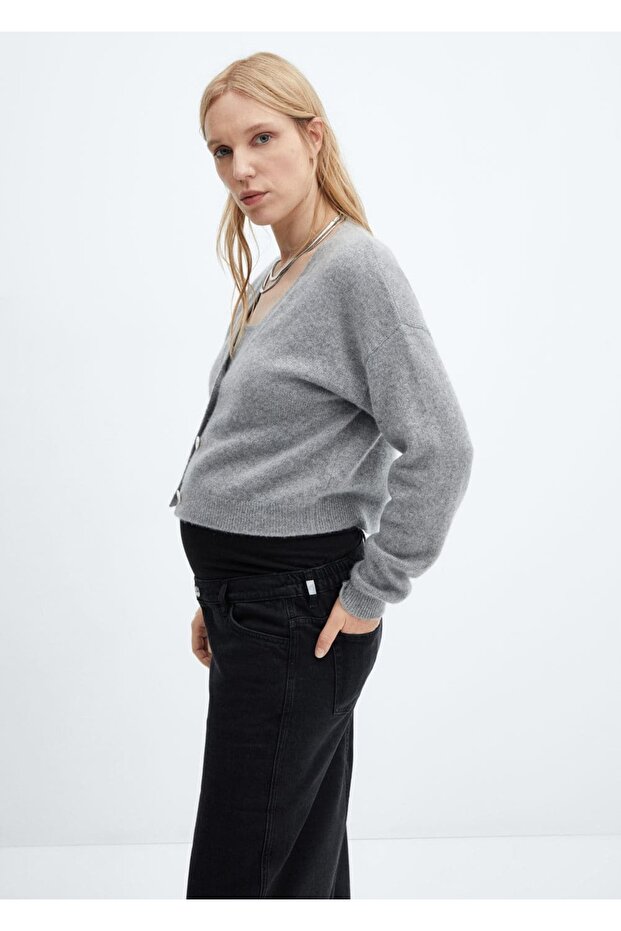 Hamile Denim Etek - 6