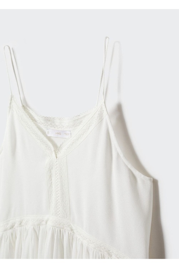 İşleme detaylı elbise - 5