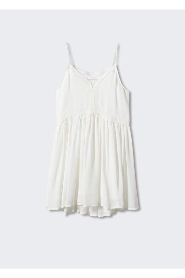 İşleme detaylı elbise - 3