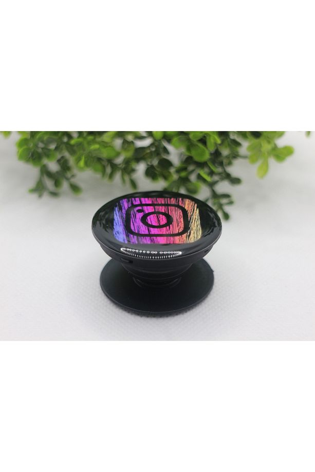 Popsocket Telefon Tutacağı Desenli ve Baskılı Parmak Tutucu - 2