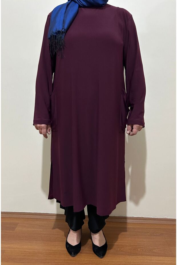 Yandan Cepli Tunik