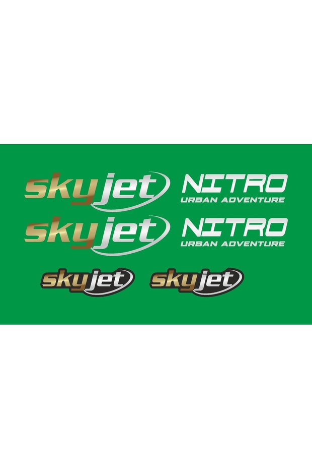 NİTRO  URBAN ADVENTURE STİCKER YEŞİL KADRO - 1