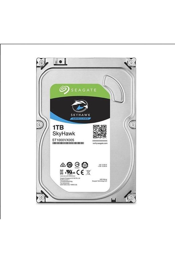 Seagate 1 Tb 3.5'' Hdd Skyhawk Güvenlik Diski - 1