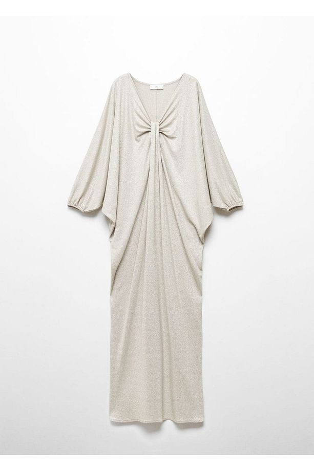 Drape lureks elbise - 3