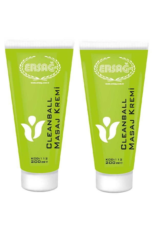 Clean Ball Masaj Kremi 200 ML x 2 Adet - 1