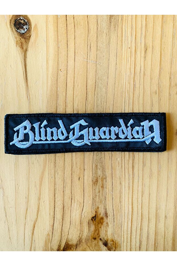 رقعة شعار Blind Guardian قابلة للخياطة (2X8 سم) - 1