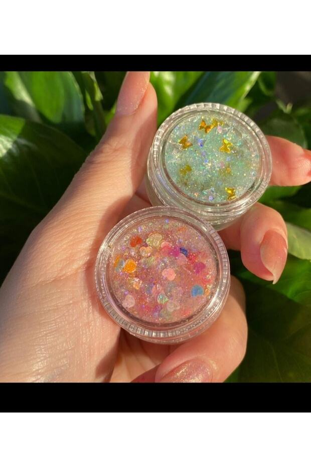 Jel Formlu Glitter 2li Set Jel Far