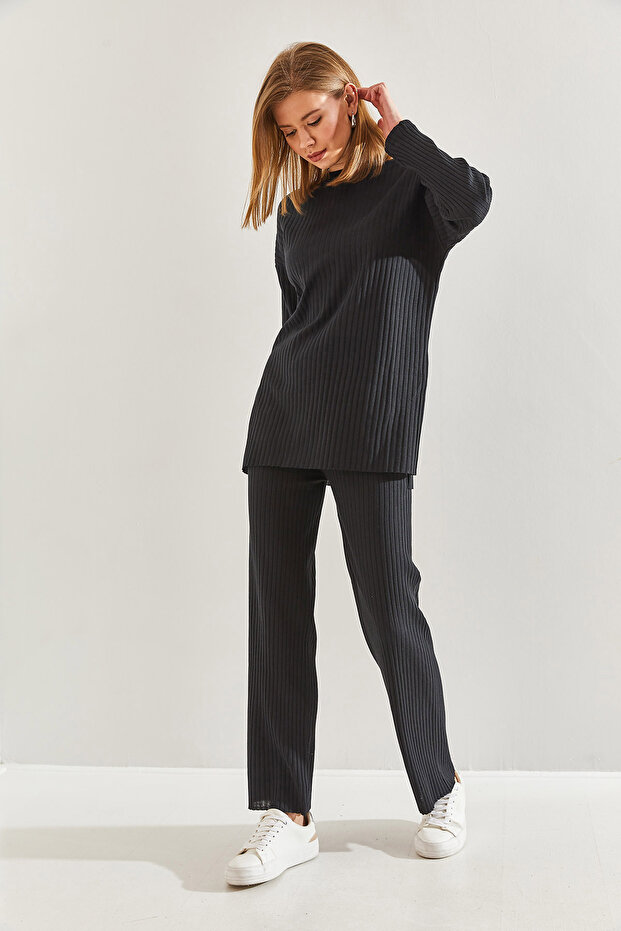 Women's Ribbed Camisole Top and Bottom Set60201024 - 6