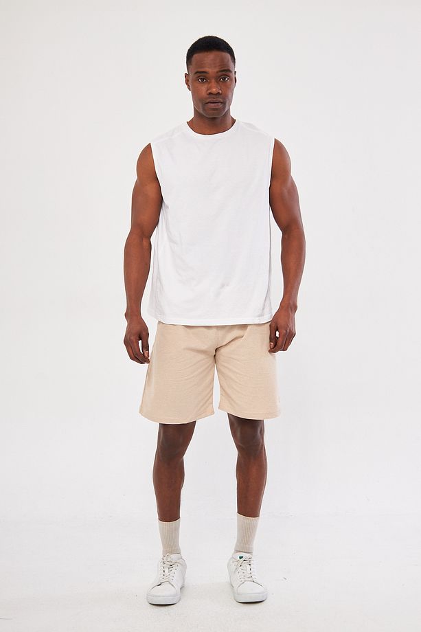 Renkli Basic Unisex Şort - 3