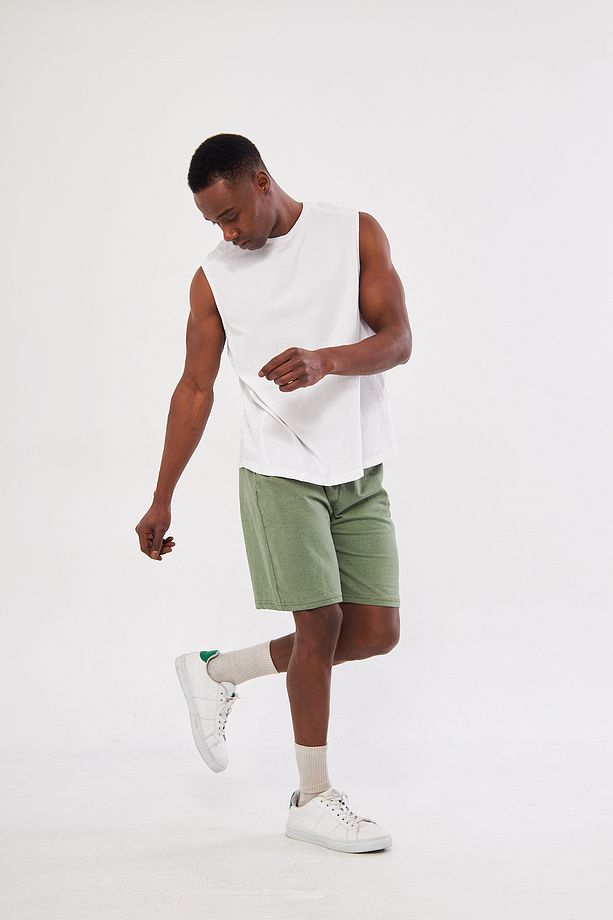 Renkli Basic Unisex Şort - 2