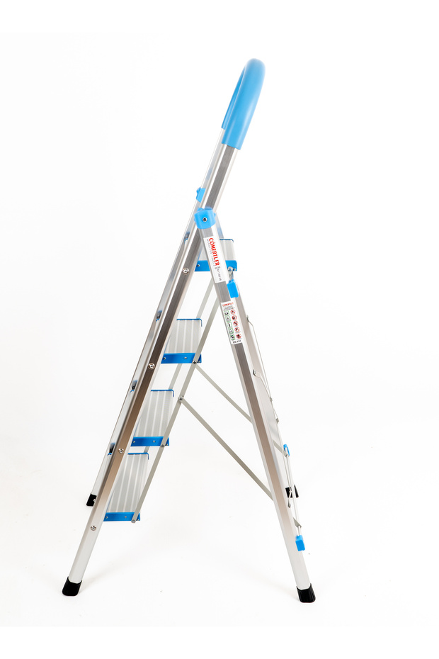 4 Basamaklı Alüminyum Mini Lüx Merdiven - 2