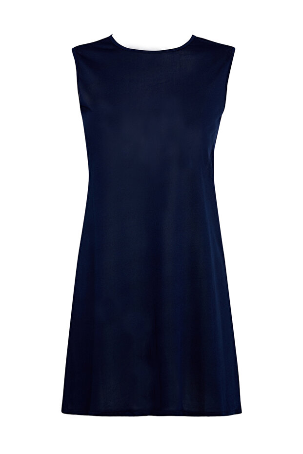 Sıfır Kol Jüpon Tunik - 1