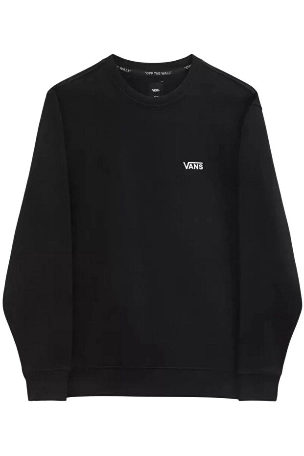 Core Basic Crew Blac Sweatshirt - 1