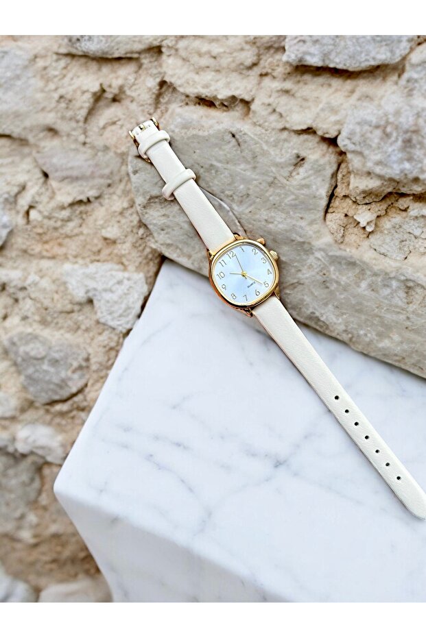 Kayışlı - zarif kadın kol saati - 4