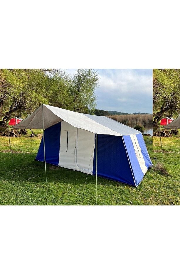 Zeycamping 3 Odalı 17 M2 Aile Kamp Ormancı Depo Dağcı Şantiye 10 Kişilik Çadır - 6