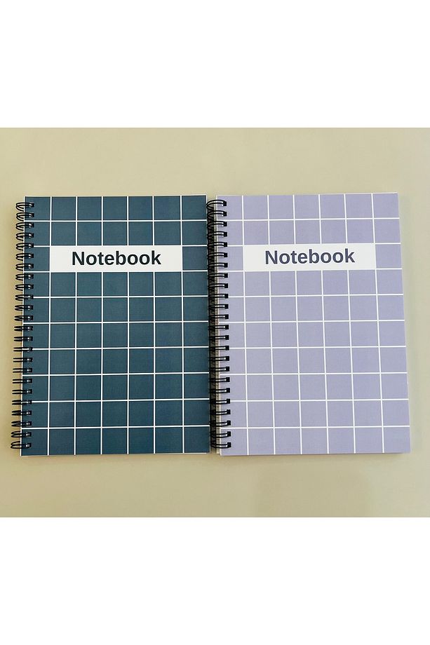 2'li Defter Seti 15x21cm 60 Yaprak 120 Sayfa Çizgisiz Defter Karton Kapak - 2