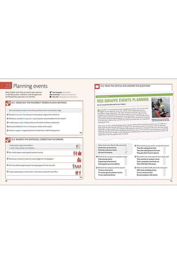 English for Everyone Slipcase: Business English Box Set: Course and Practice Books - 8