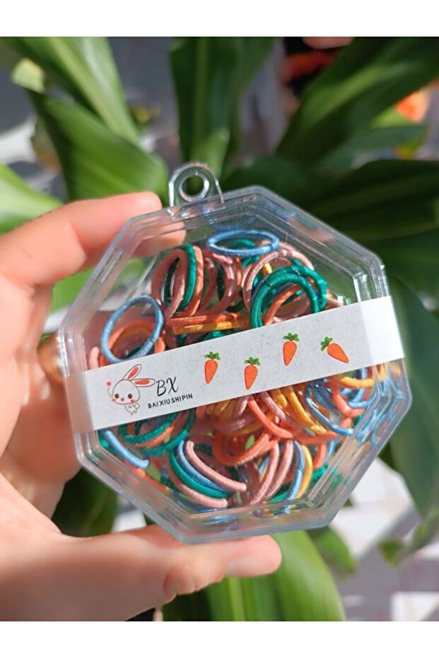 مشبك ربط رفيع ملون مع صندوق - 1