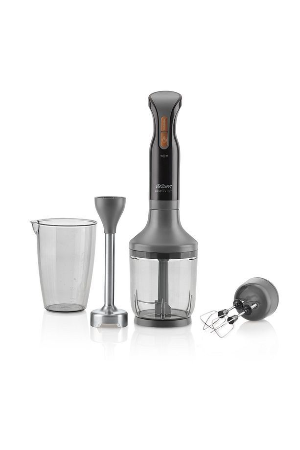 Mutfak Robotu Seti Çok Amaçlı Blender Set Siyah - 5