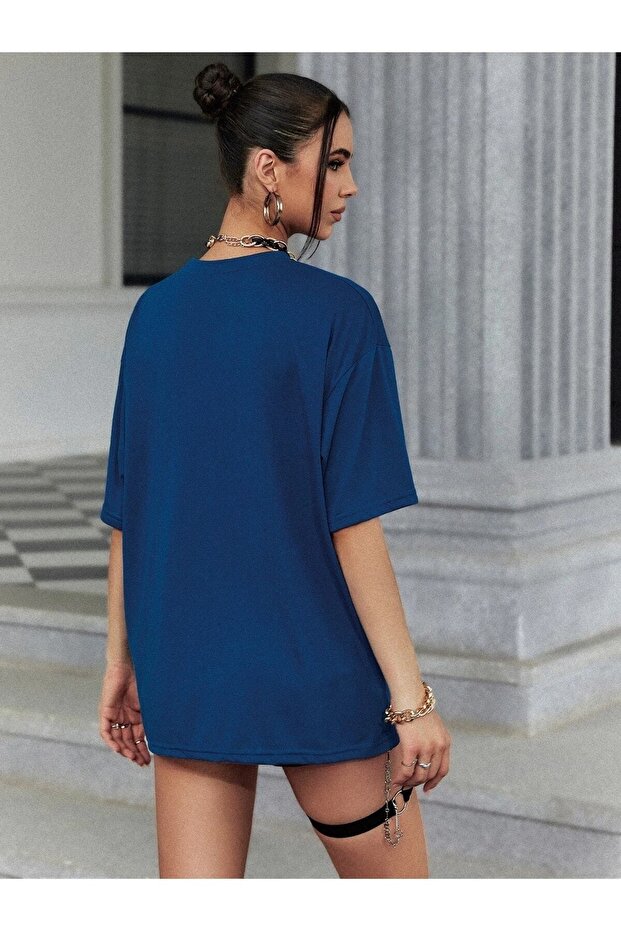 Tricou Saks Oversize Dragon Printed - 2