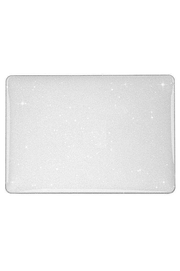 Macbook Air 2024 13.6 Inç M3 Çip A3113 Uyumlu Simli Parlak Crystal 360 Derece Korumalı Kapak - 2