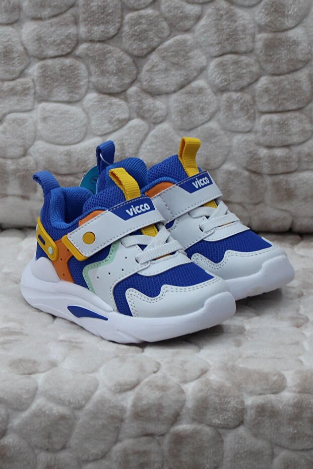 346.B24Y.127 Bridy Cobalt Blue Anatomical Lightweight Comfortable Boys' Shoes