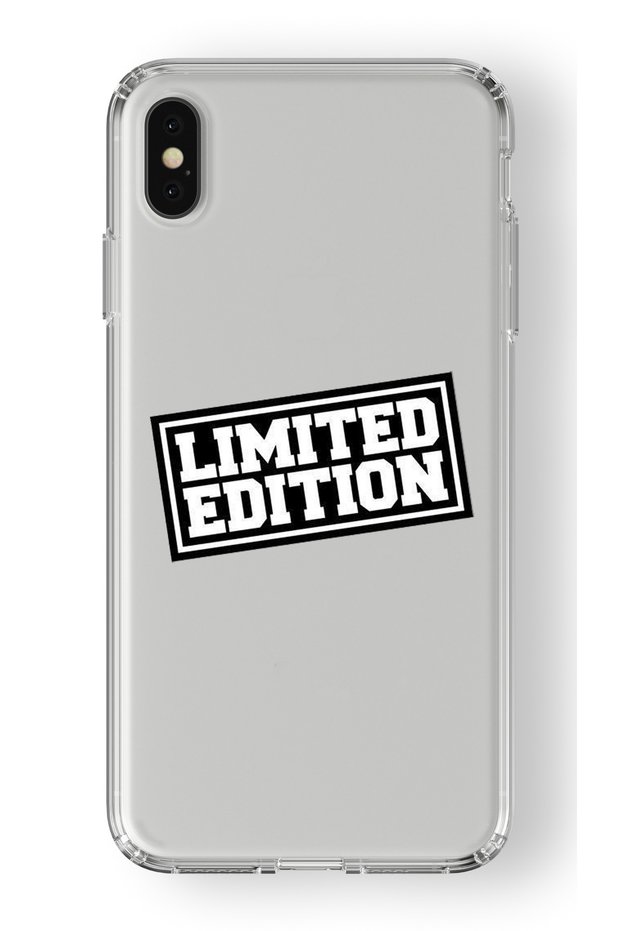حافظة شفافة مطبوعة بتصميم محدود متوافقة مع هاتف Iphone X وXs