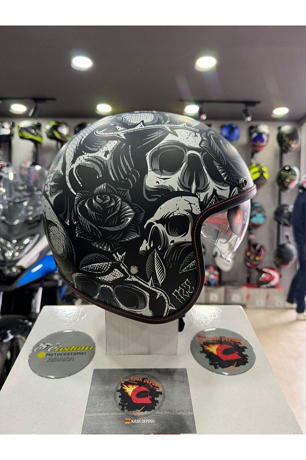 Helmets Le Mans 2 SV S Breakout B2 Yarım Kask - 1