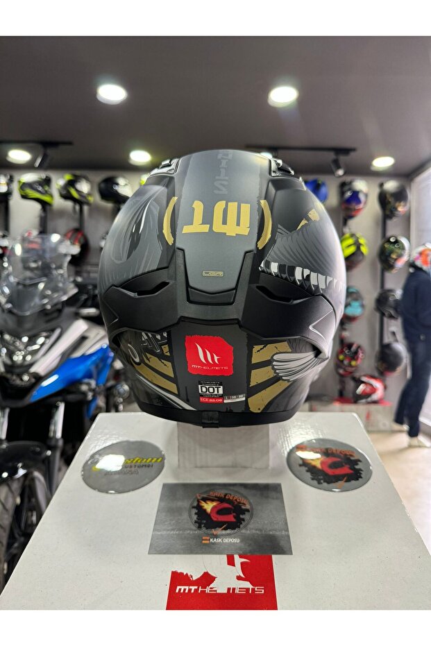 Helmets Stinger 2 KRT B9 Mat Kapalı Kask - 2
