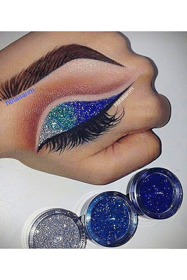 Glitter jel far üçlü set - 1