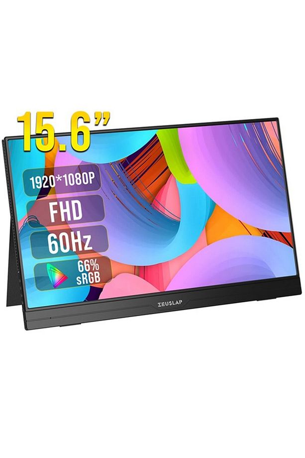 ZEUSLAP 15.6" IPS AP156 4MS 60Hz HDMI-TYPE-C Taşınabilir Monitör (1920 X 1080) - 1