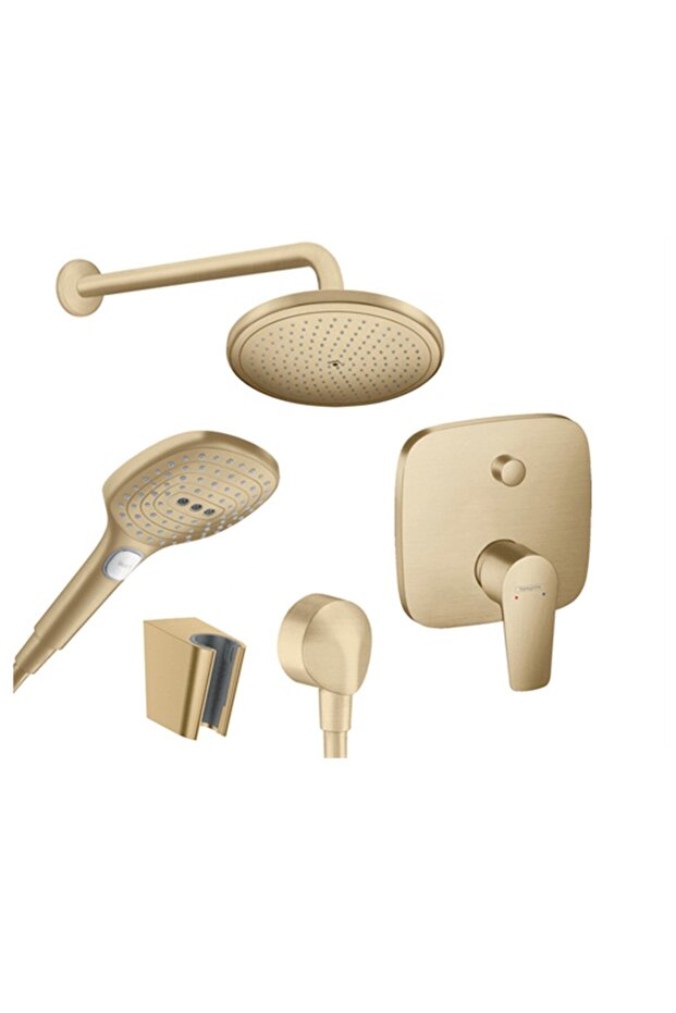 Talis E Ankastre Duş Seti Mat Bronz - 1