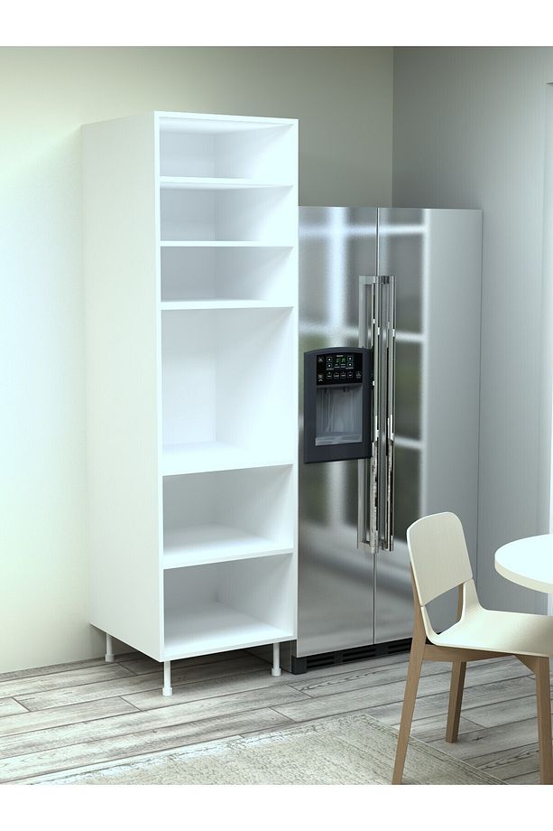 Boy Dolap Ankastre Fırınlı 60cm MDF-Kapaksız - 2