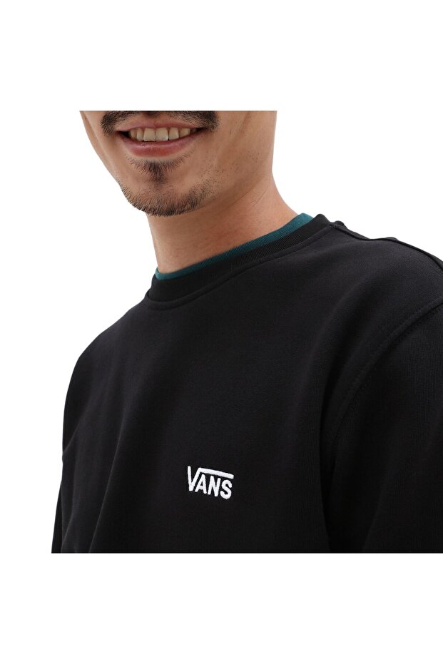 Core Basic Crew Blac Sweatshirt - 2