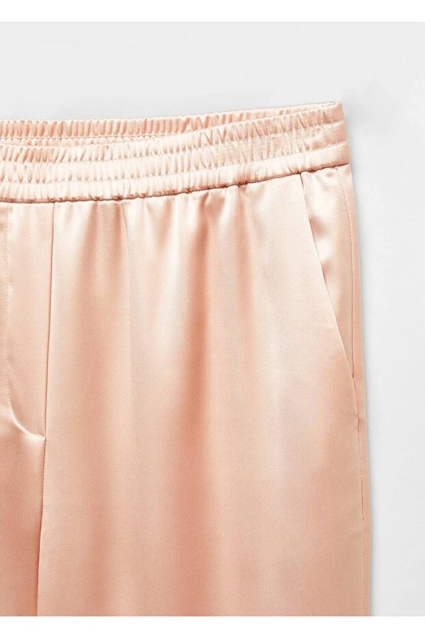 Satinhose mit elastischem Bund - 6