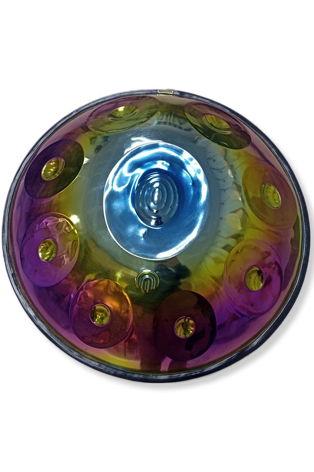 Titanium Handpan 9 nota Re Minör - 1