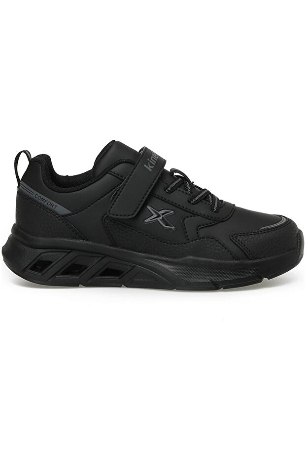 Fergus J 3pr Black Boys' Sports Shoes