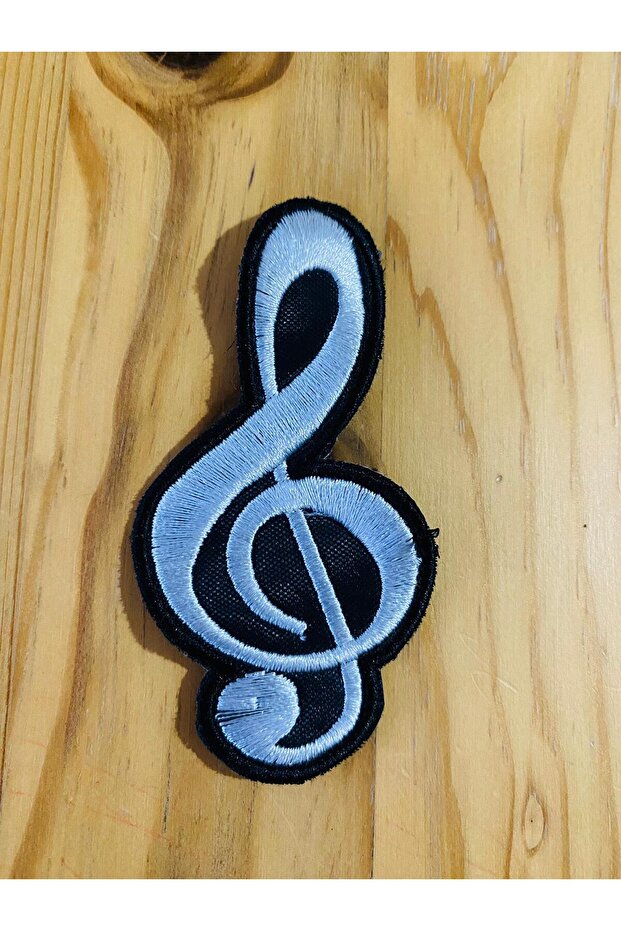 3X8 CM Music Musical Note Embroidery Patch - Veil Patch