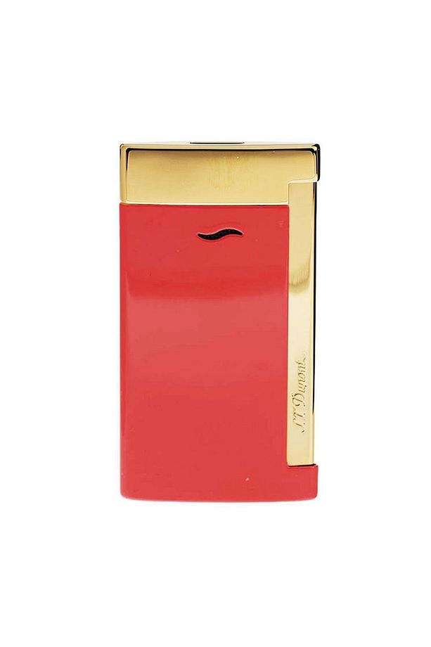 S.T. Dupont Slim 7 Burgundy Gold Çakmak 27774 - 1