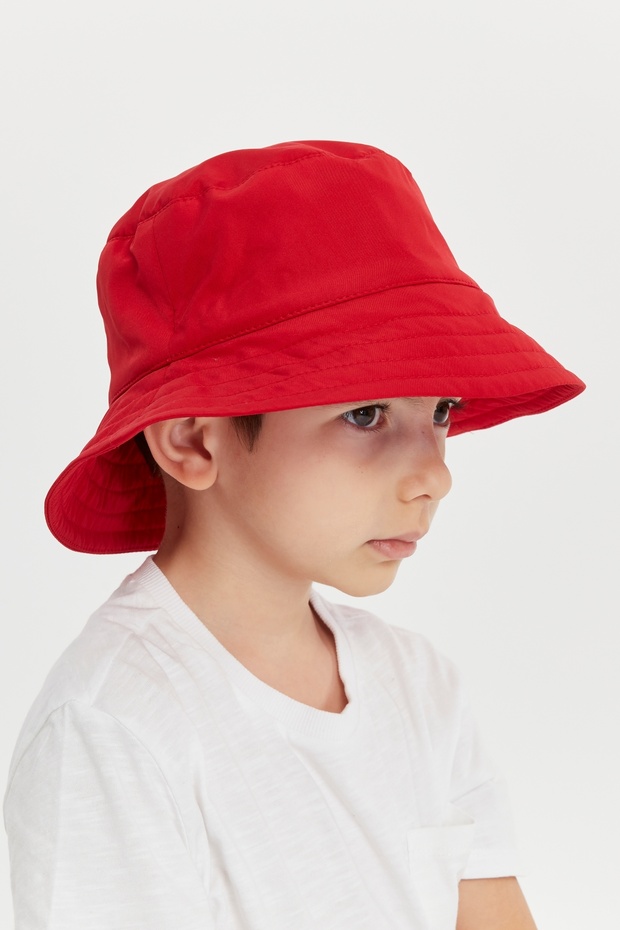 قبعة دلو مسطحة للأولاد 7006 - 3