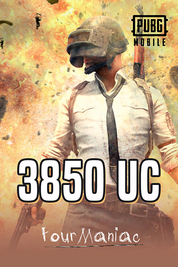 3850 UC Pubg Mobile E-Pin - 1