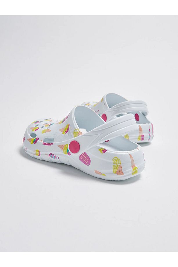 LCW STEPS Baskılı Kız Çocuk Plaj Sandaleti - 5