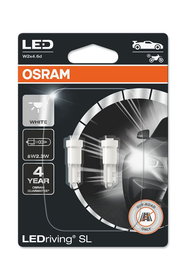 12V T5 Dipsiz LED Ampul LEDriving SL 2723DWP-02B (Takım - 2Adet) - 1