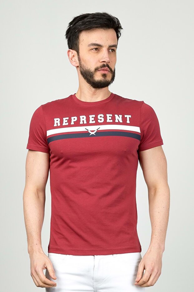 CAZ 4250 O.BIS T-SHIRT Claret Red