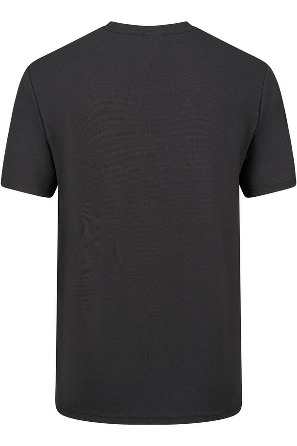 Kalei Sıfır Yaka T-Shirt Koyu Antrasit - 3