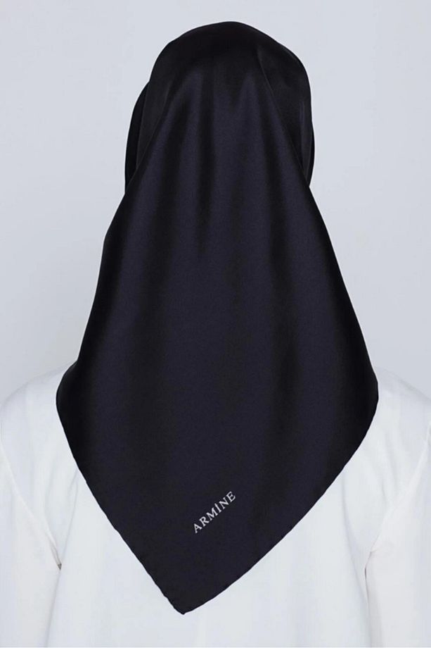Düz Boyalı Ipek Eşarp 0010 01 Twill - 3