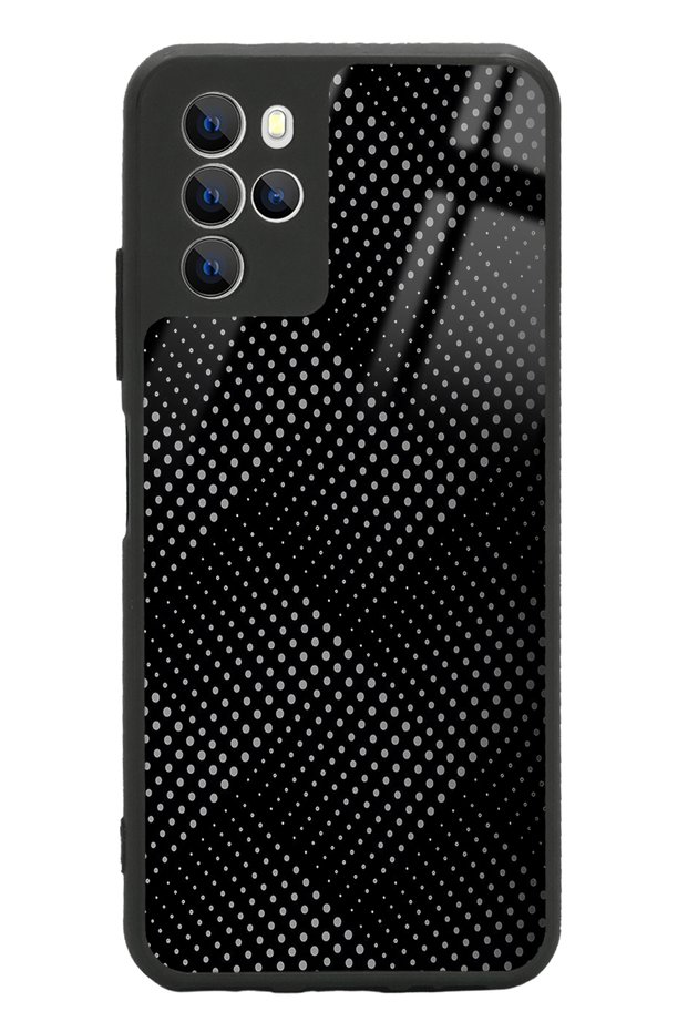Omix X700 Glossy Phone Case with Black and Gray Design